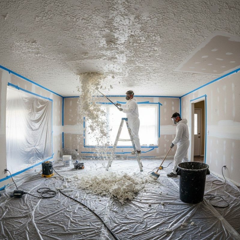 Ceiling Scraping in Salt Lake City, UT