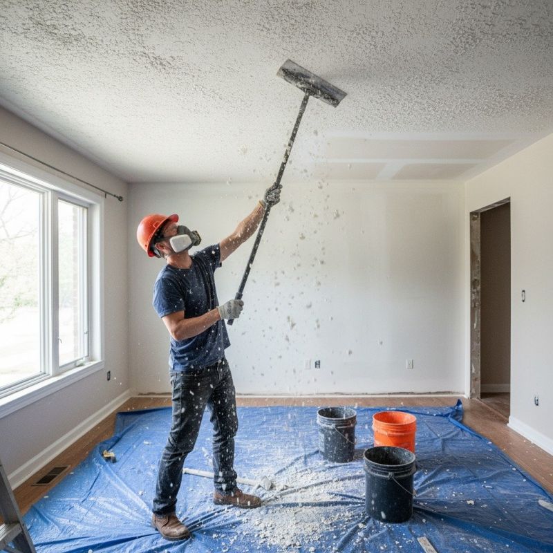 Textured Ceiling Scraping in Chandler, AZ
