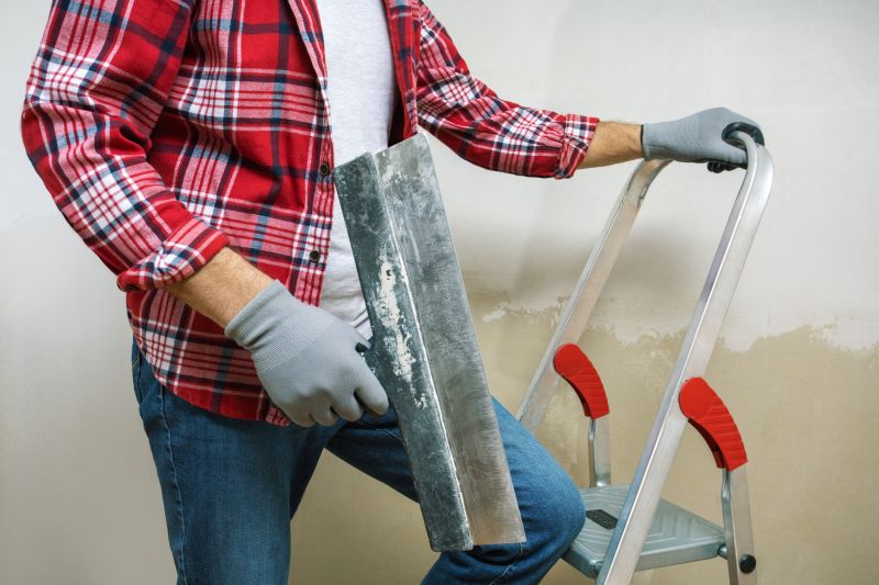 Elegant Plastered Living Room